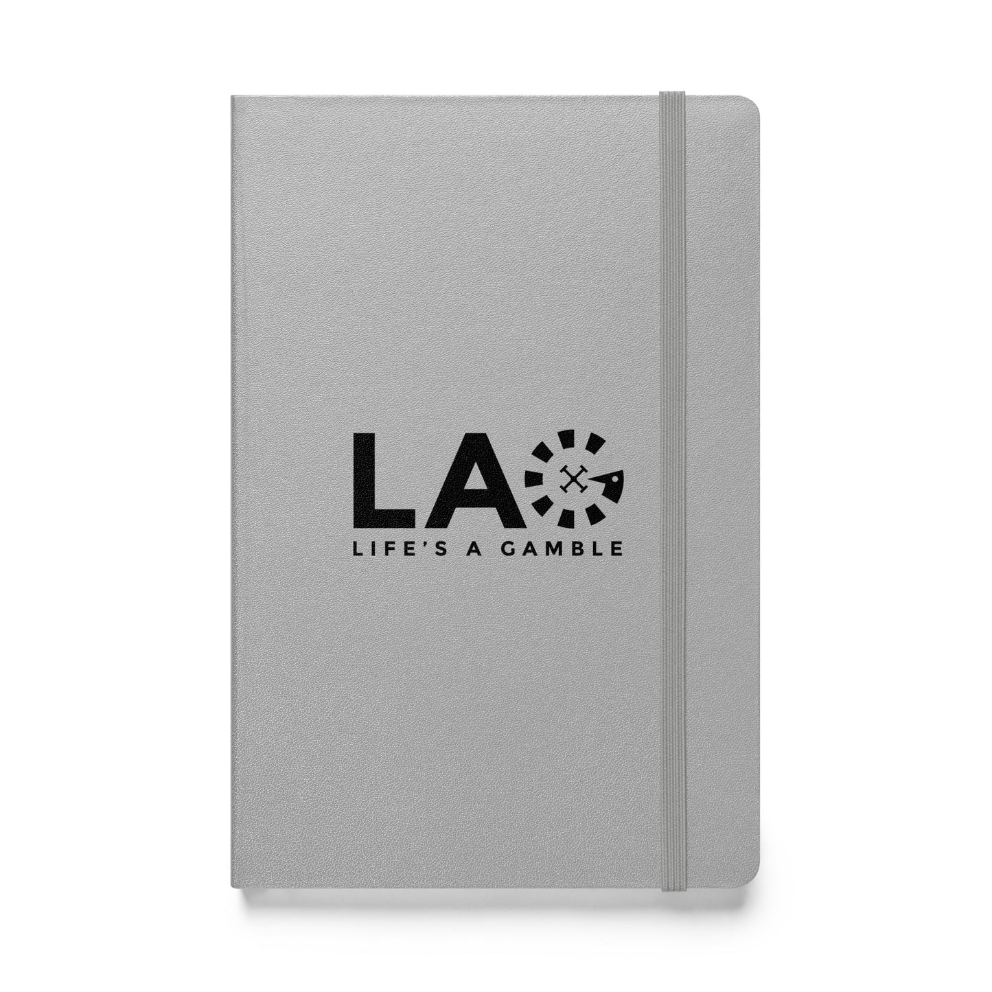 LAG Life’s A Gamble Black Hardcover bound notebook