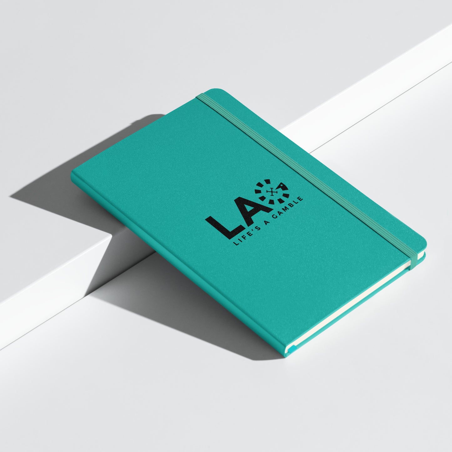 LAG Life’s A Gamble Black Hardcover bound notebook