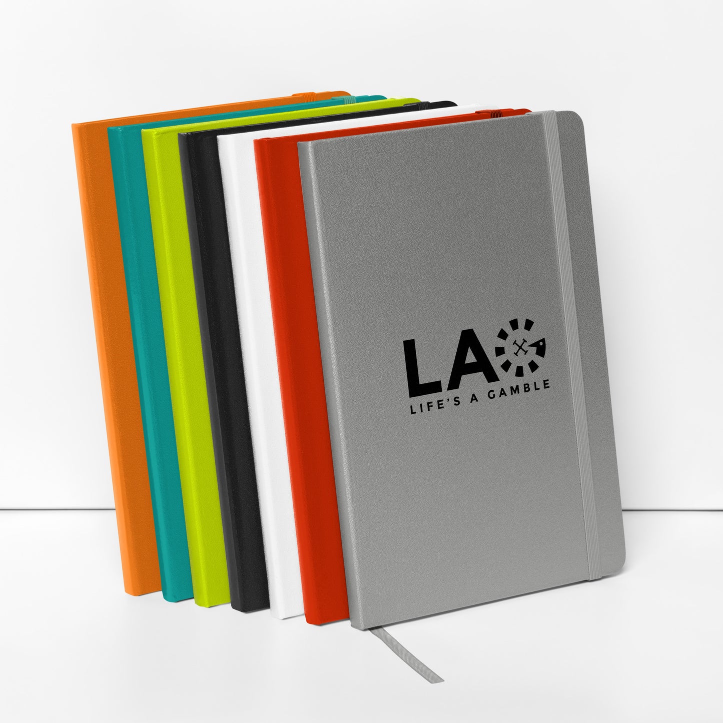 LAG Life’s A Gamble Black Hardcover bound notebook