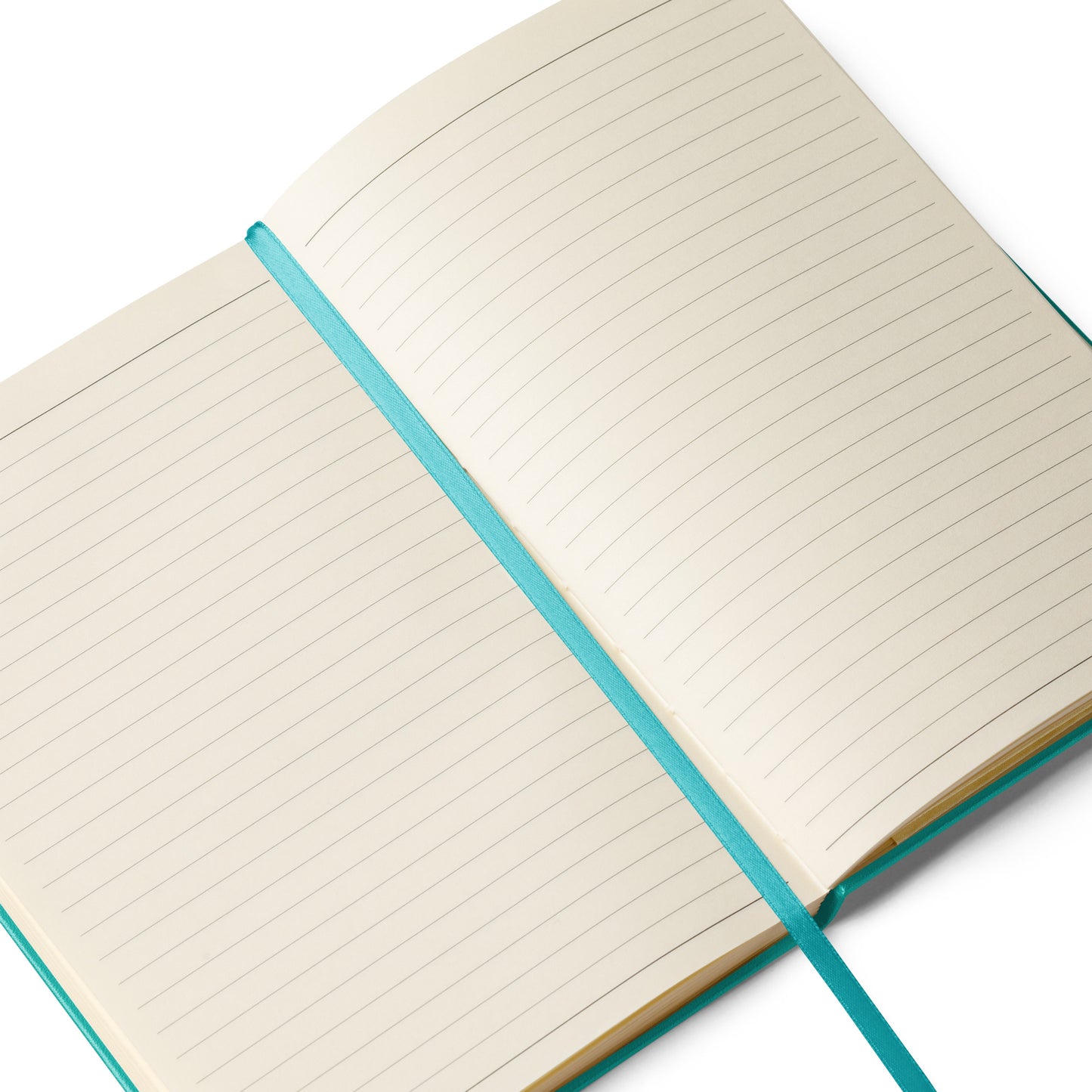 Big G White Hardcover bound notebook