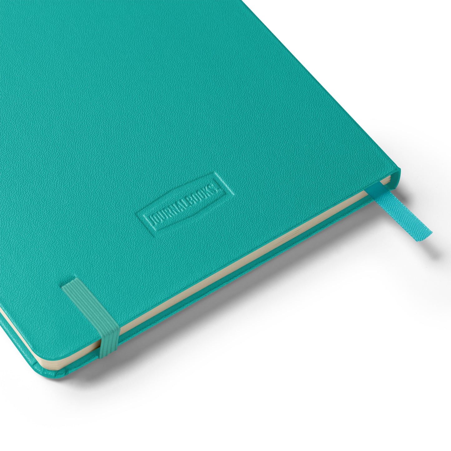 Big G White Hardcover bound notebook