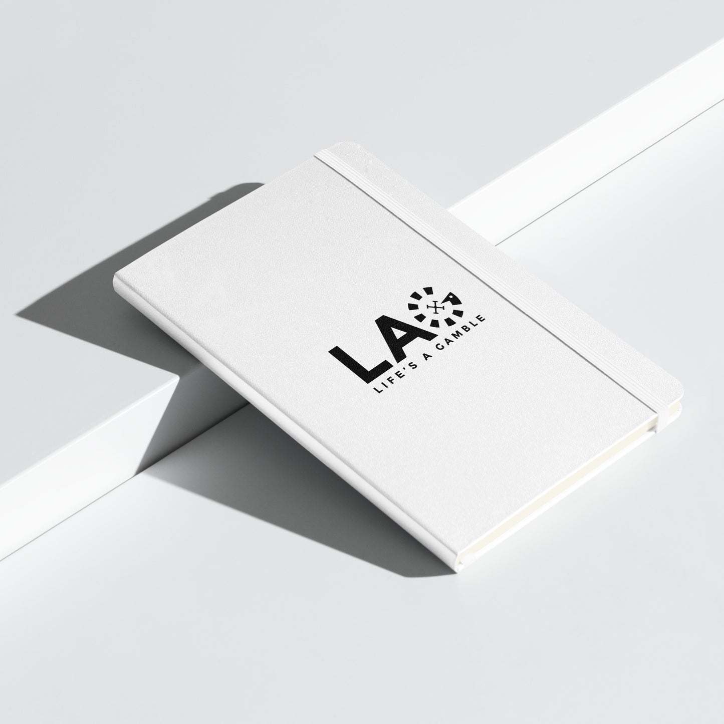 LAG Life’s A Gamble Black Hardcover bound notebook