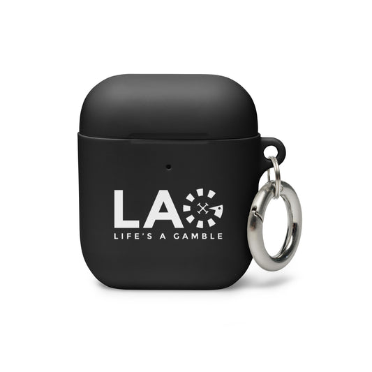 LAG Life’s A Gamble White Rubber Case for AirPods®