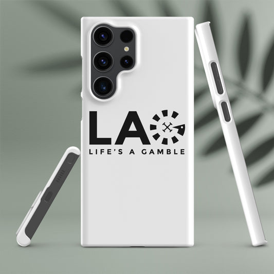 LAG Life’s A Gamble Black Snap case for Samsung®