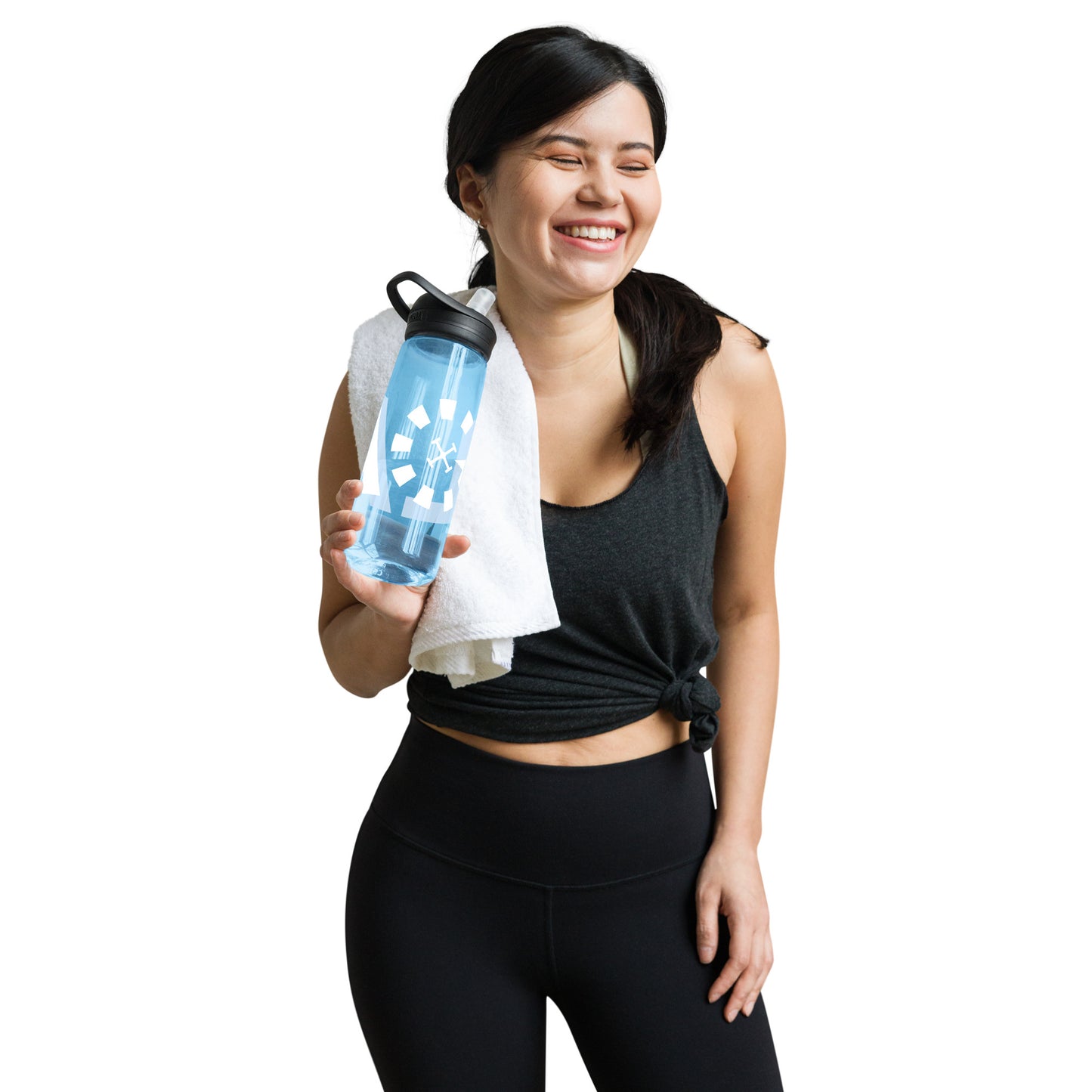 LAG White Sports water bottle