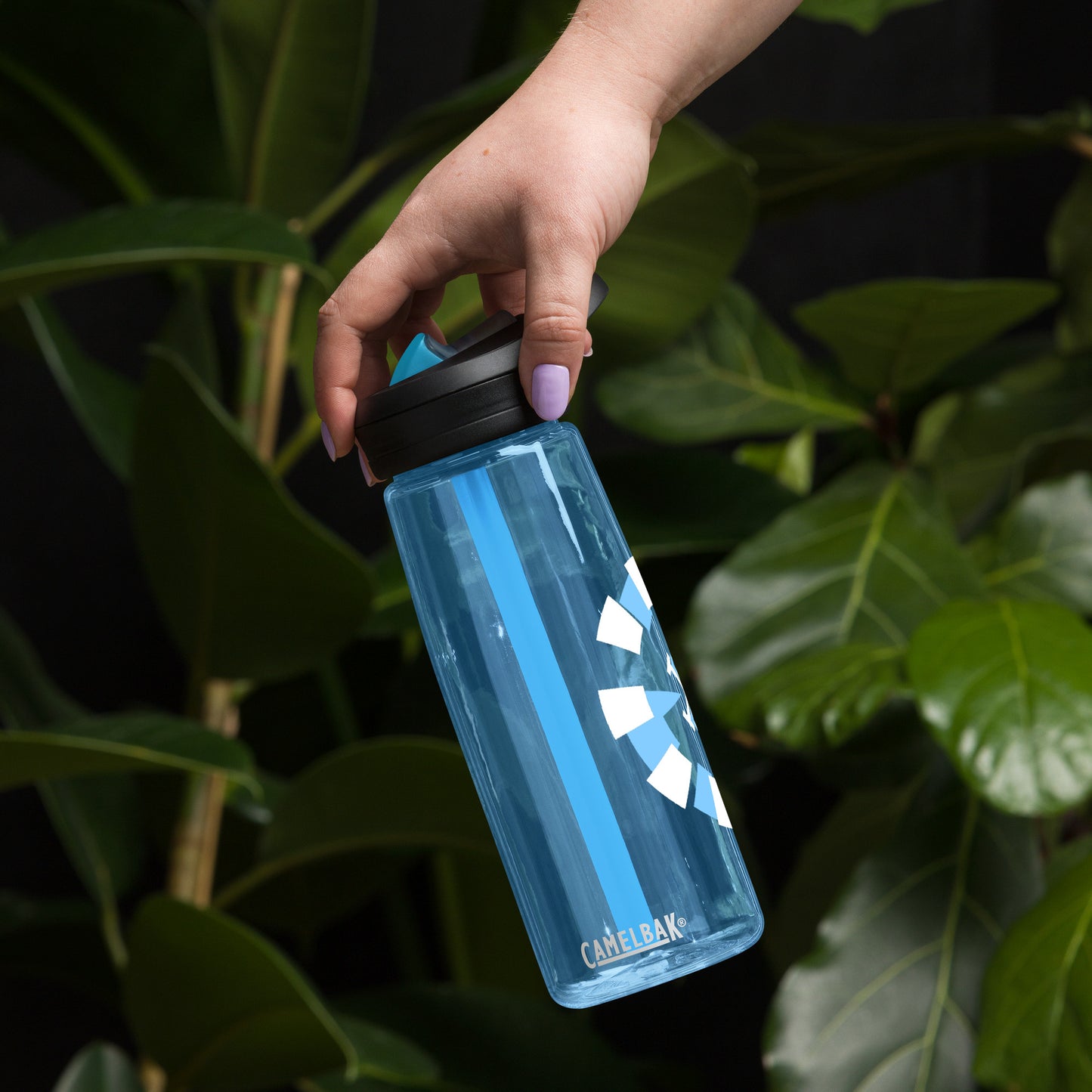 Big G White Sports water bottle