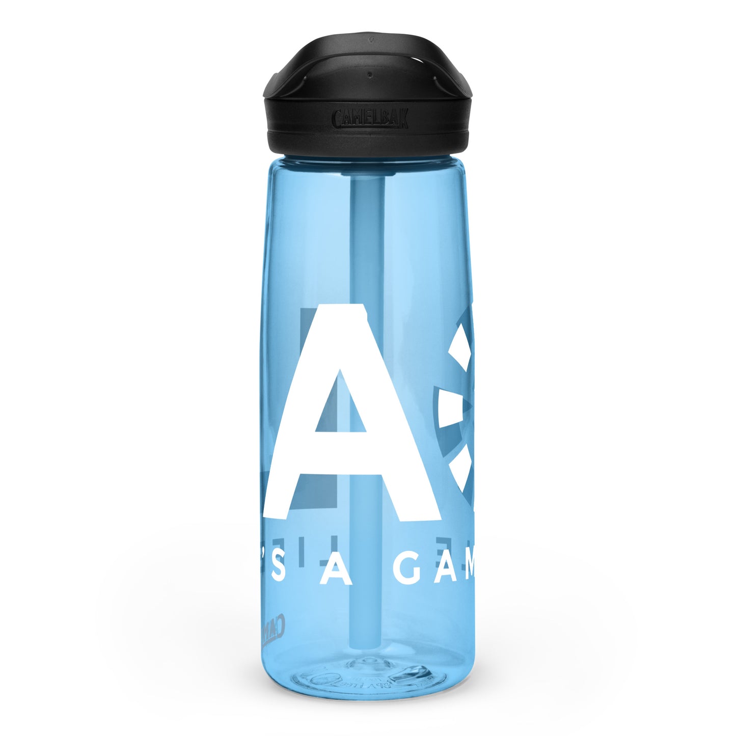 LAG Life’s A Gamble White Sports water bottle