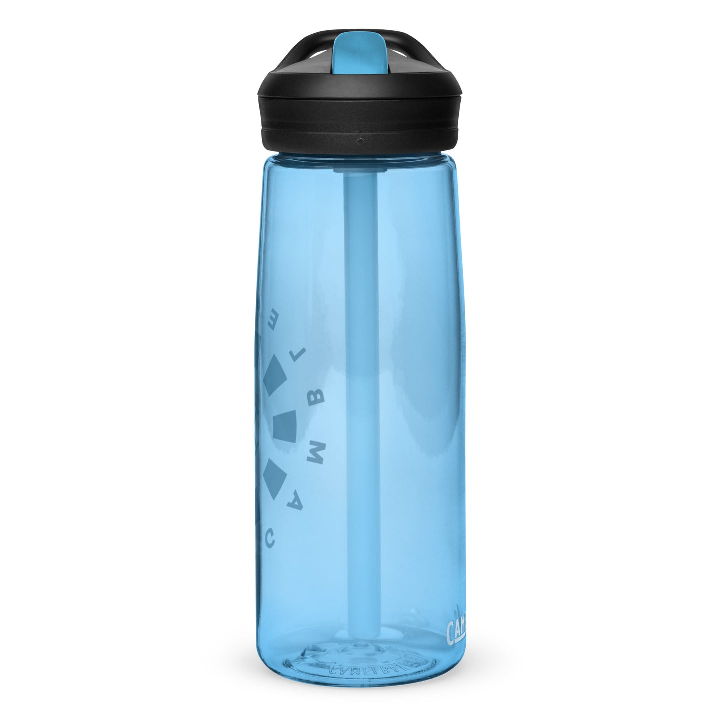 LAG Life’s A Gamble Circle White Sports water bottle