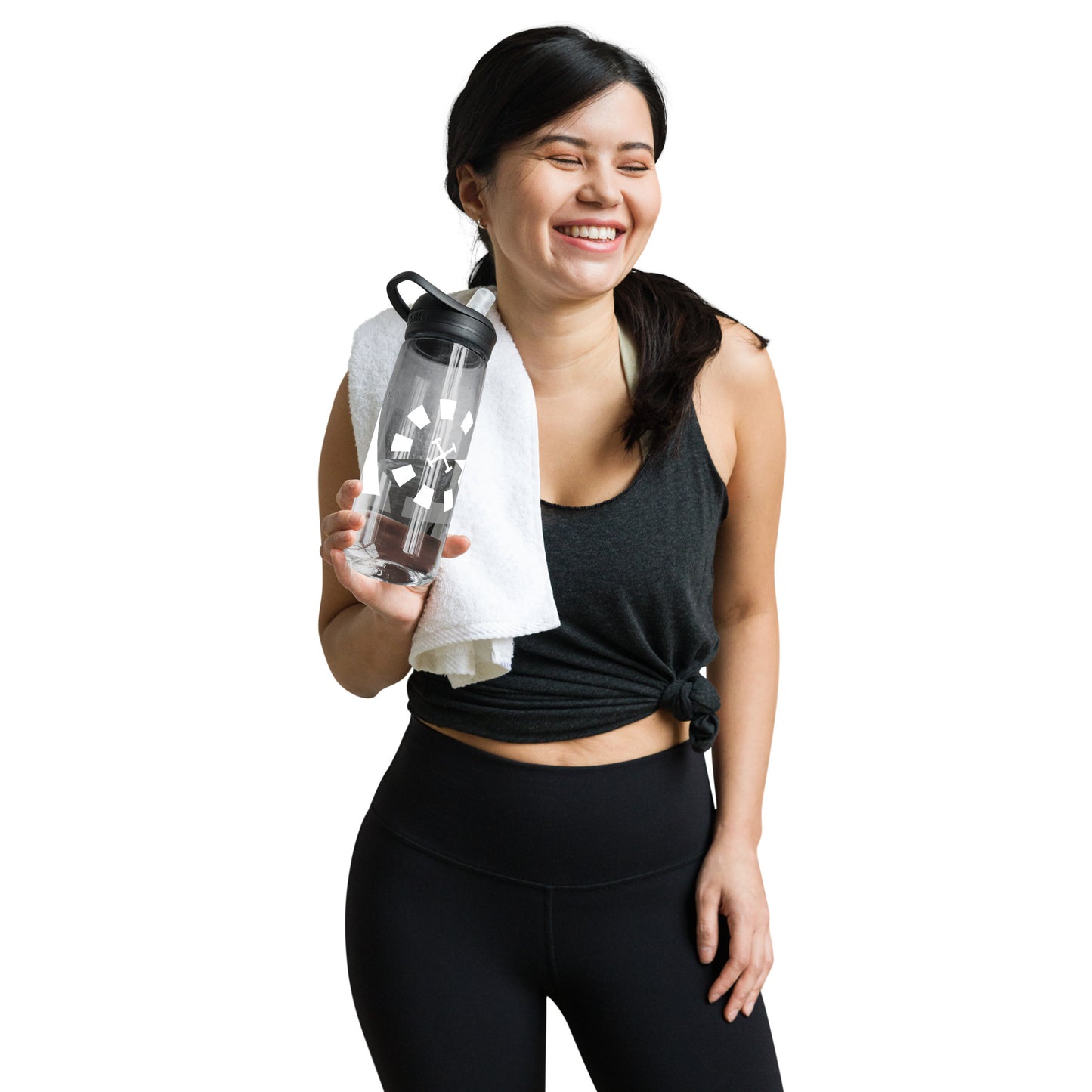 LAG White Sports water bottle