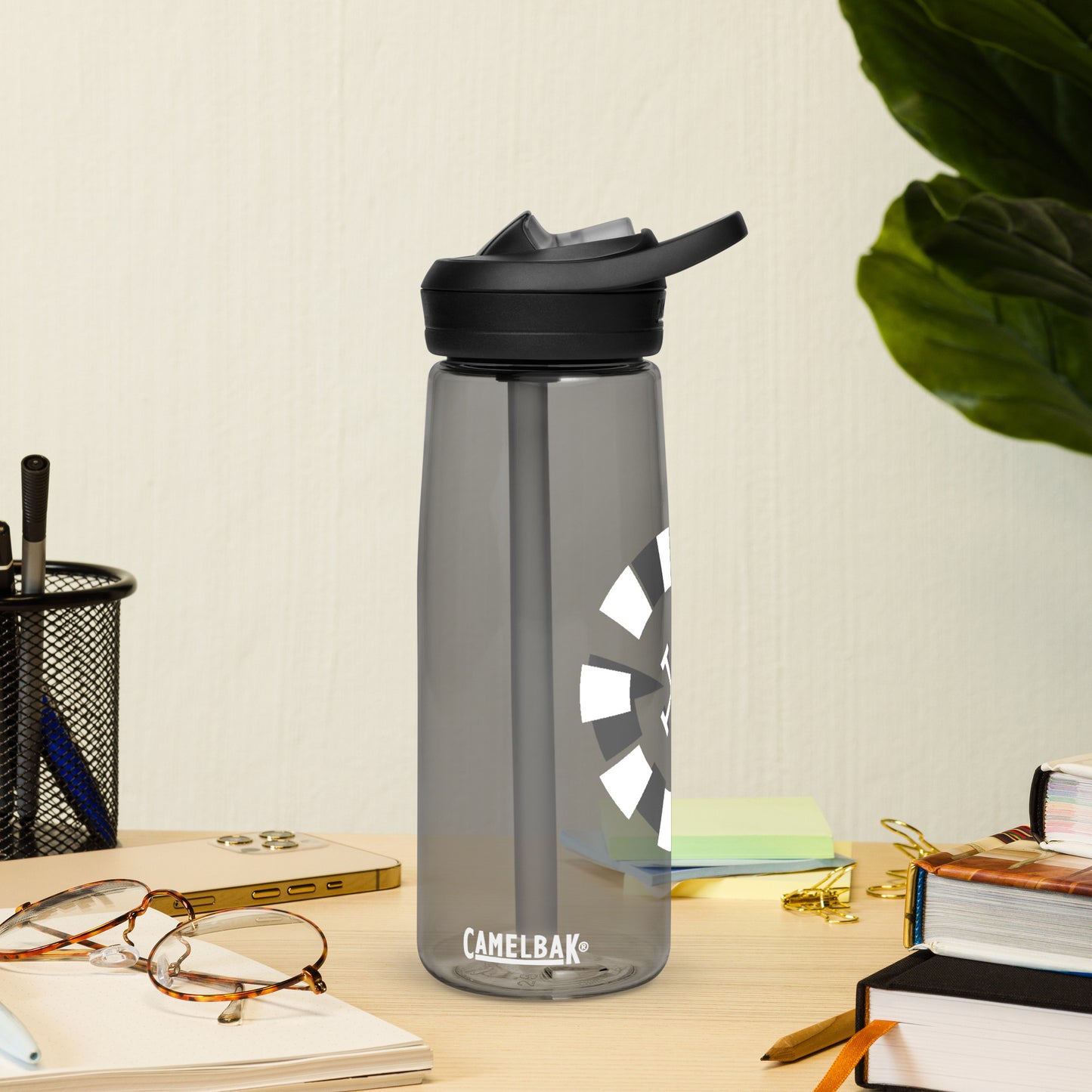 Big G White Sports water bottle