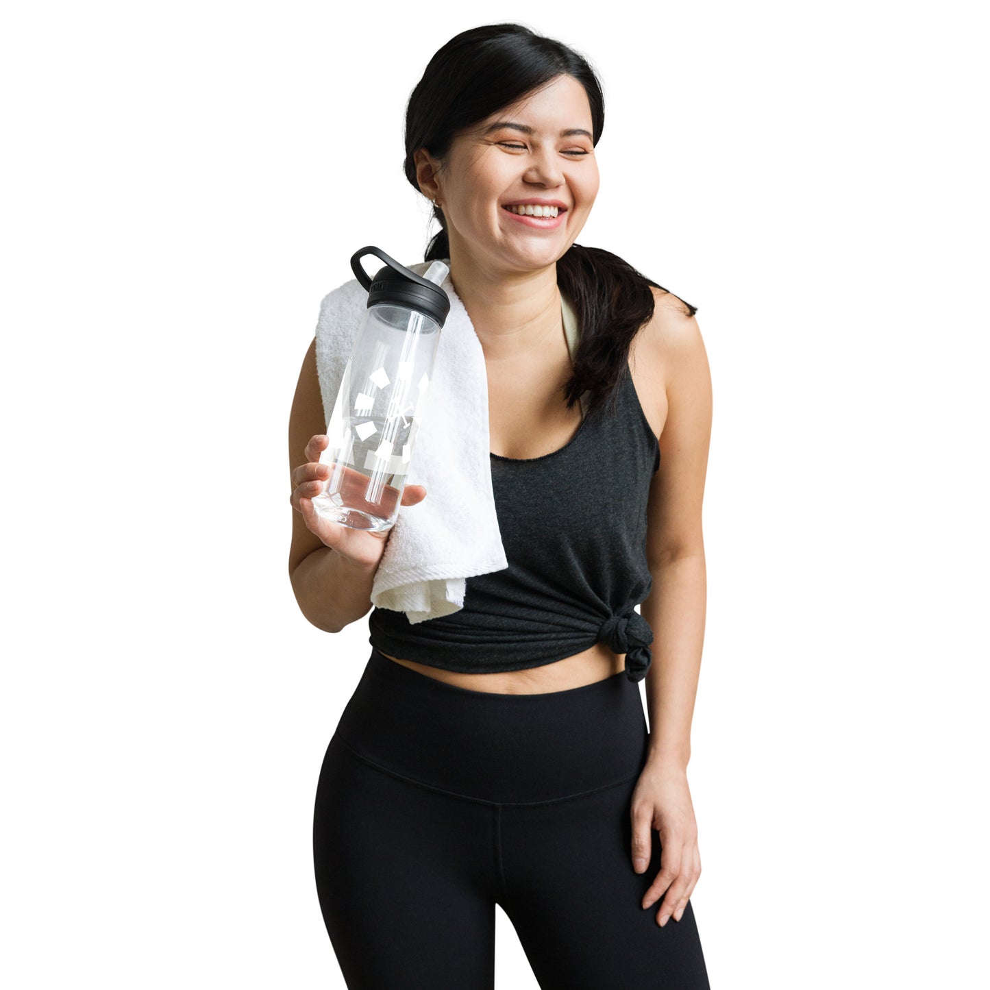 LAG White Sports water bottle