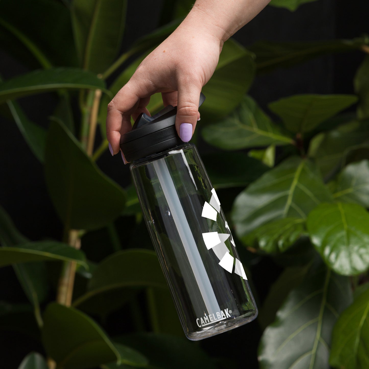 Big G White Sports water bottle