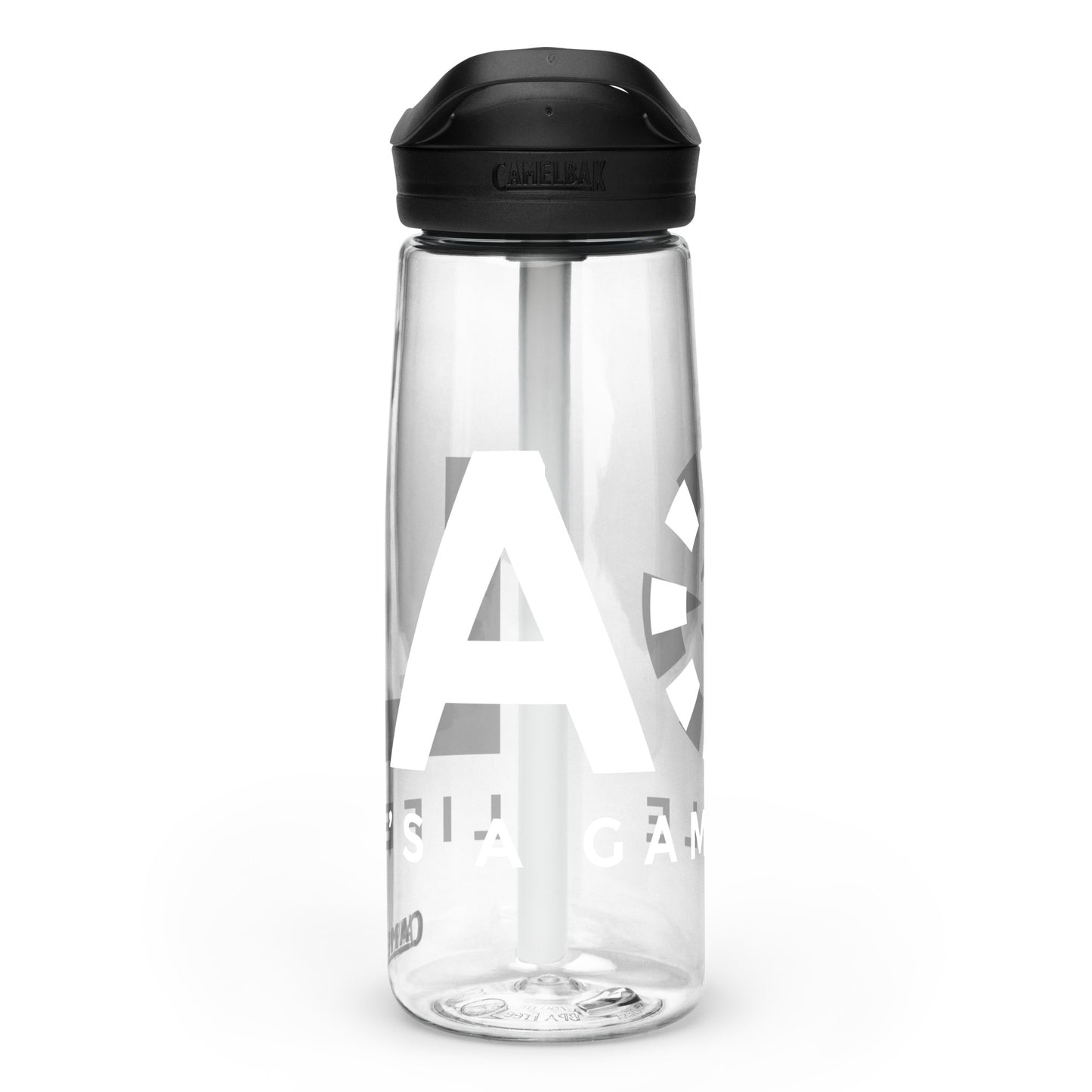LAG Life’s A Gamble White Sports water bottle