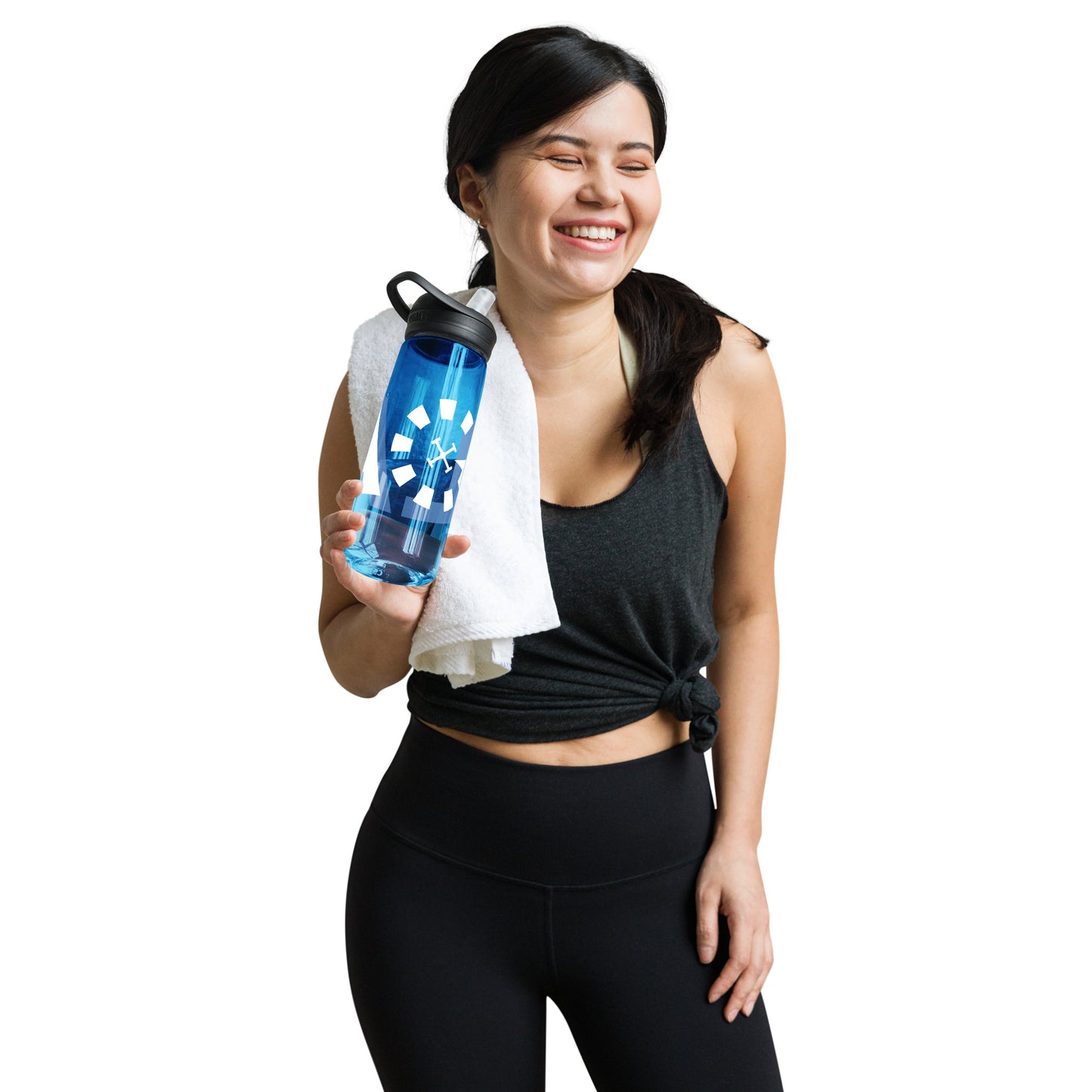 LAG White Sports water bottle