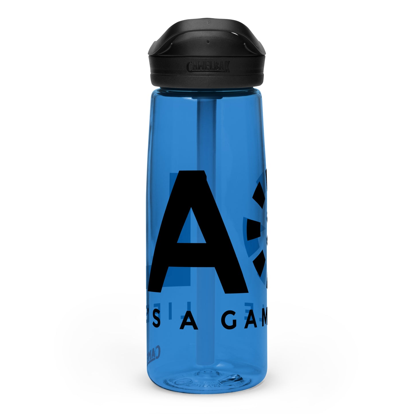 LAG Life’s A Gamble Black Sports water bottle