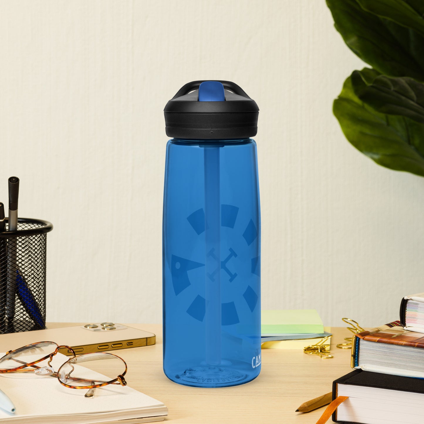 Big G White Sports water bottle