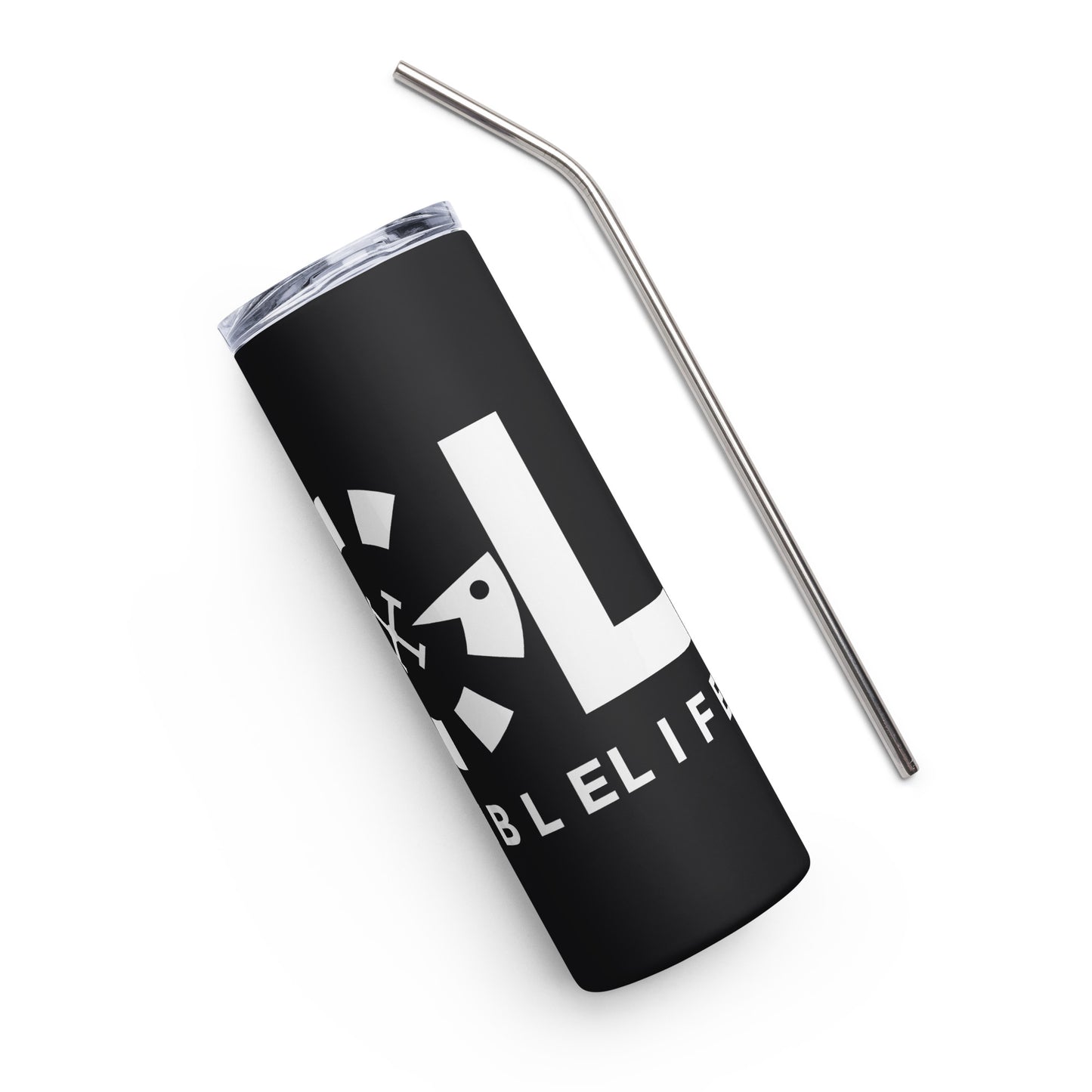 LAG Life’s A Gamble White Stainless steel tumbler