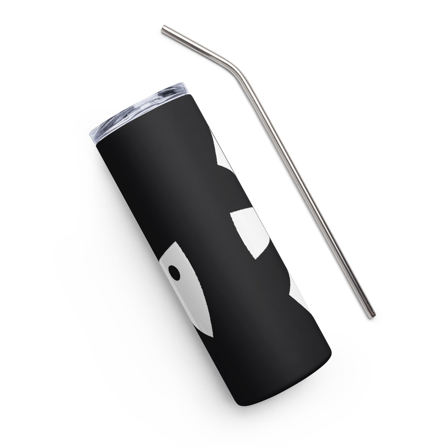Big G White Stainless steel tumbler