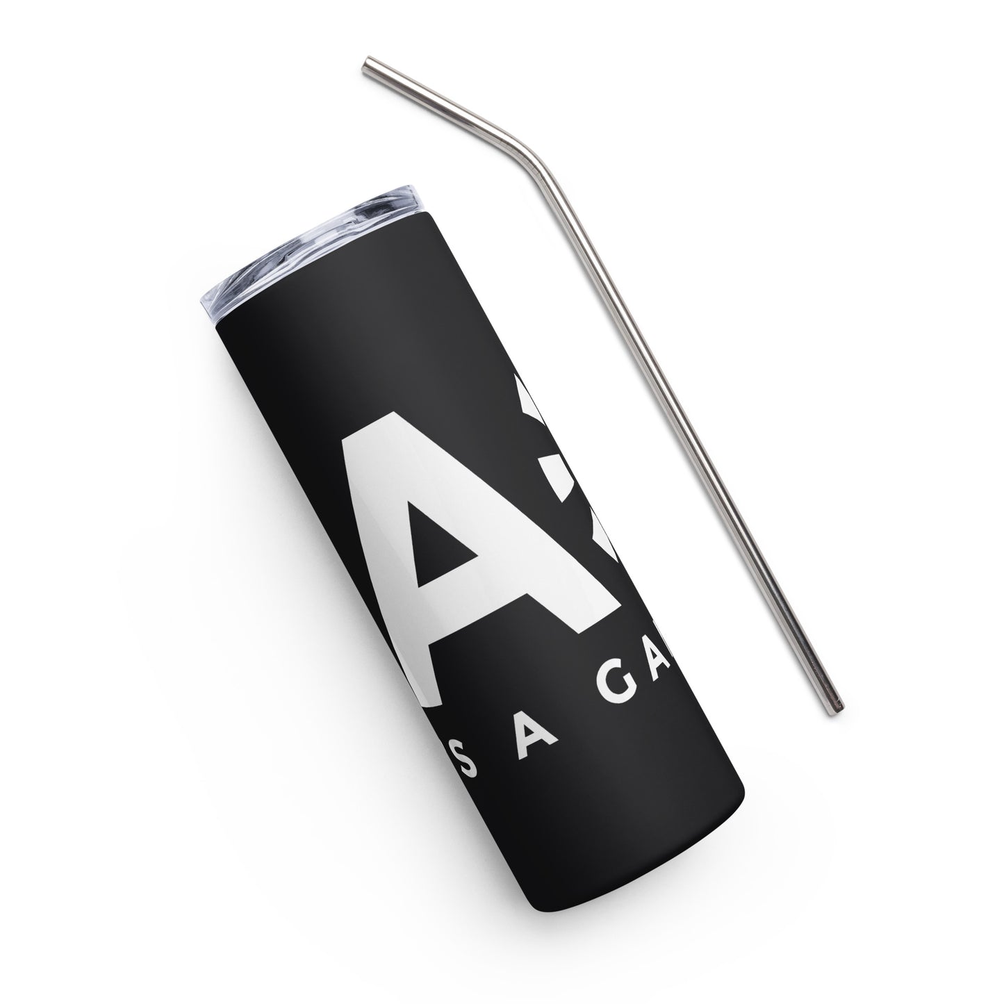 LAG Life’s A Gamble White Stainless steel tumbler