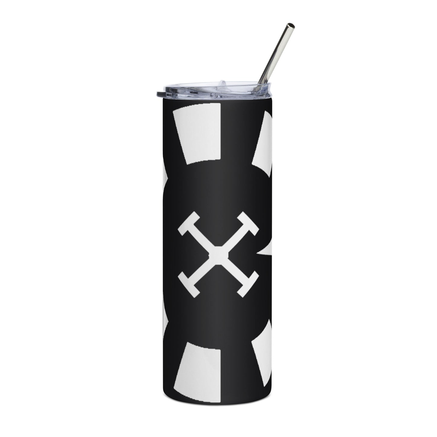 Big G White Stainless steel tumbler