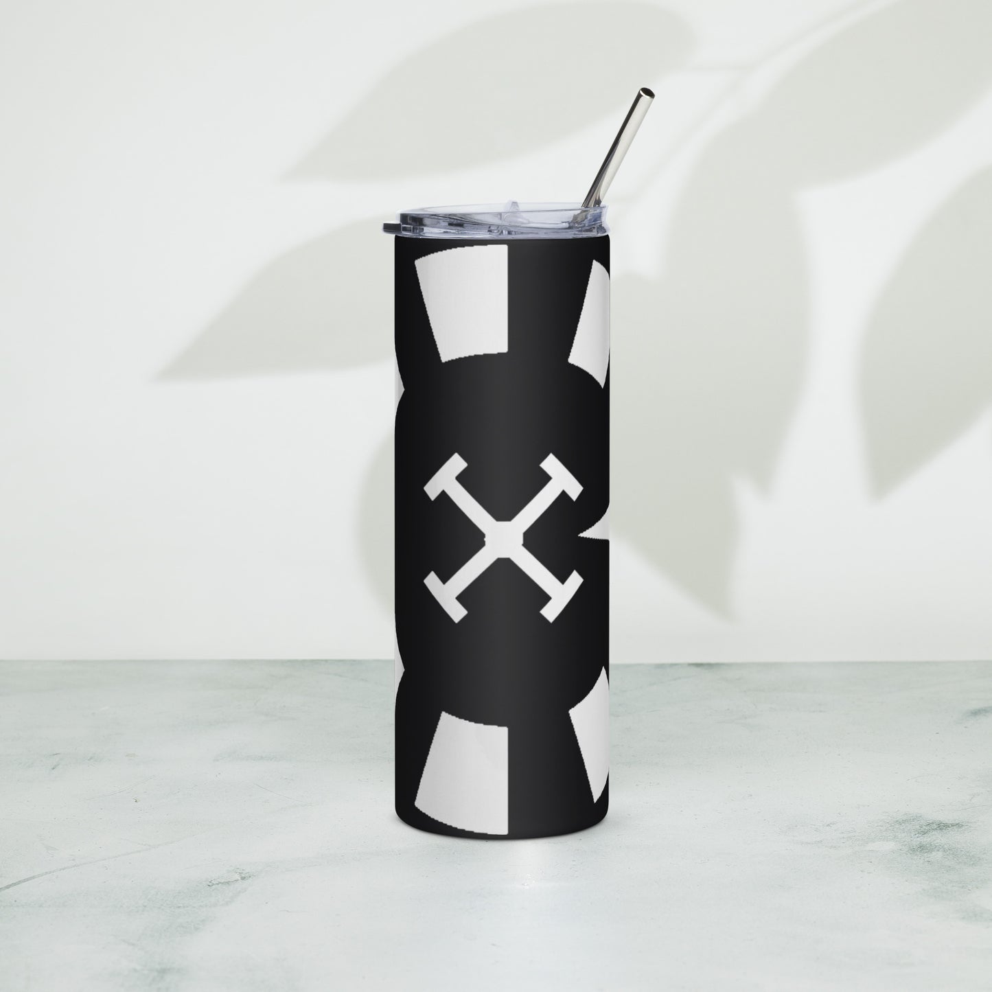 Big G White Stainless steel tumbler