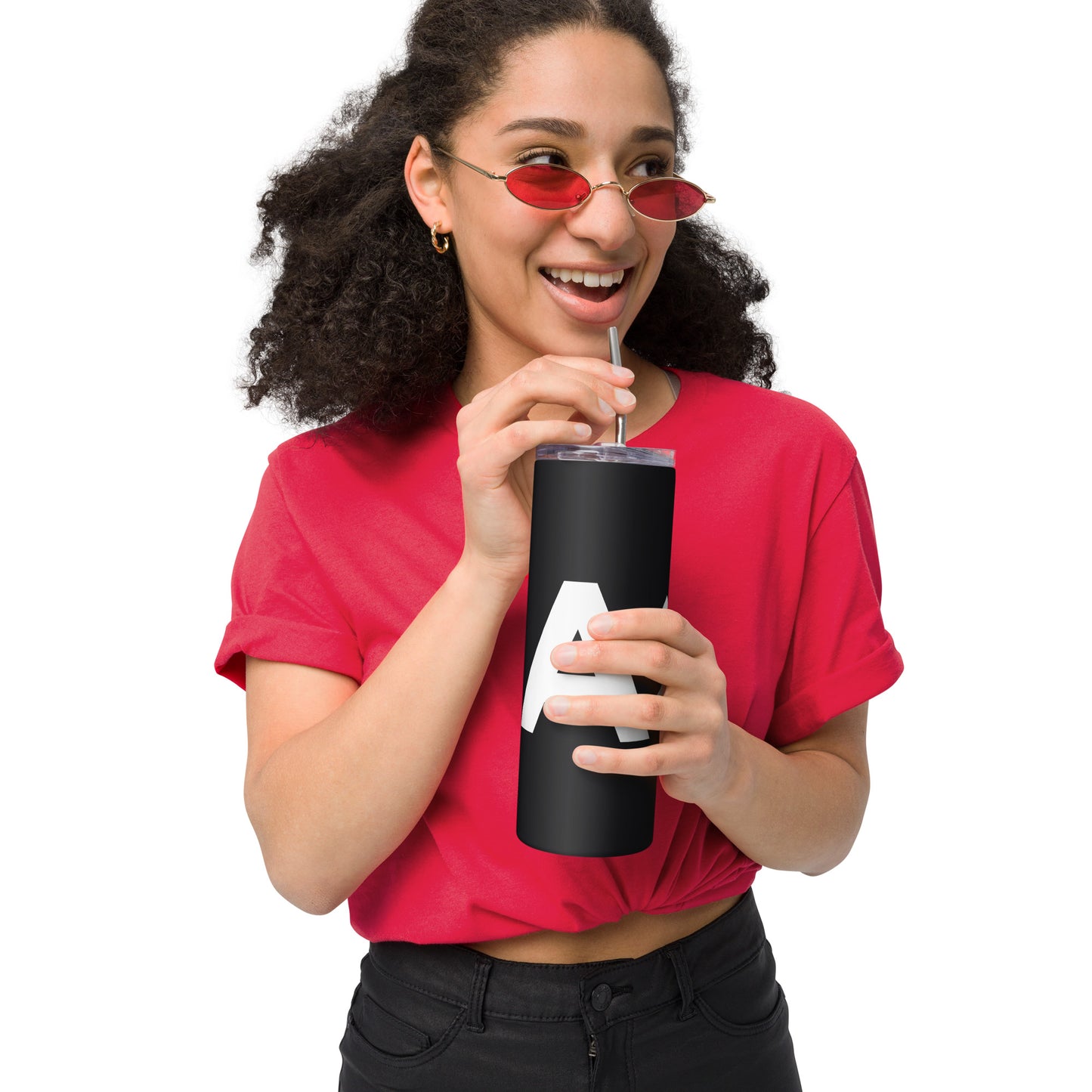 LAG White Stainless steel tumbler