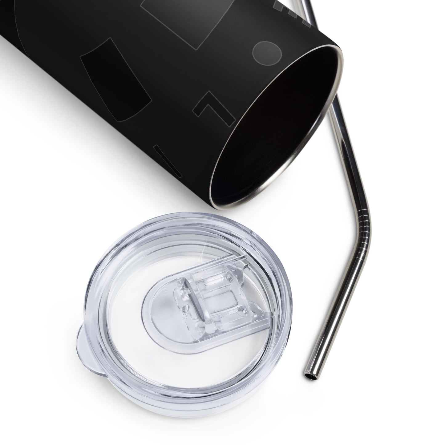 LAG Life’s A Gamble Circle Black Stainless steel tumbler