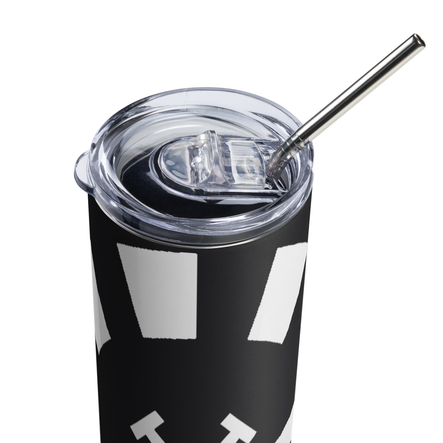 Big G White Stainless steel tumbler