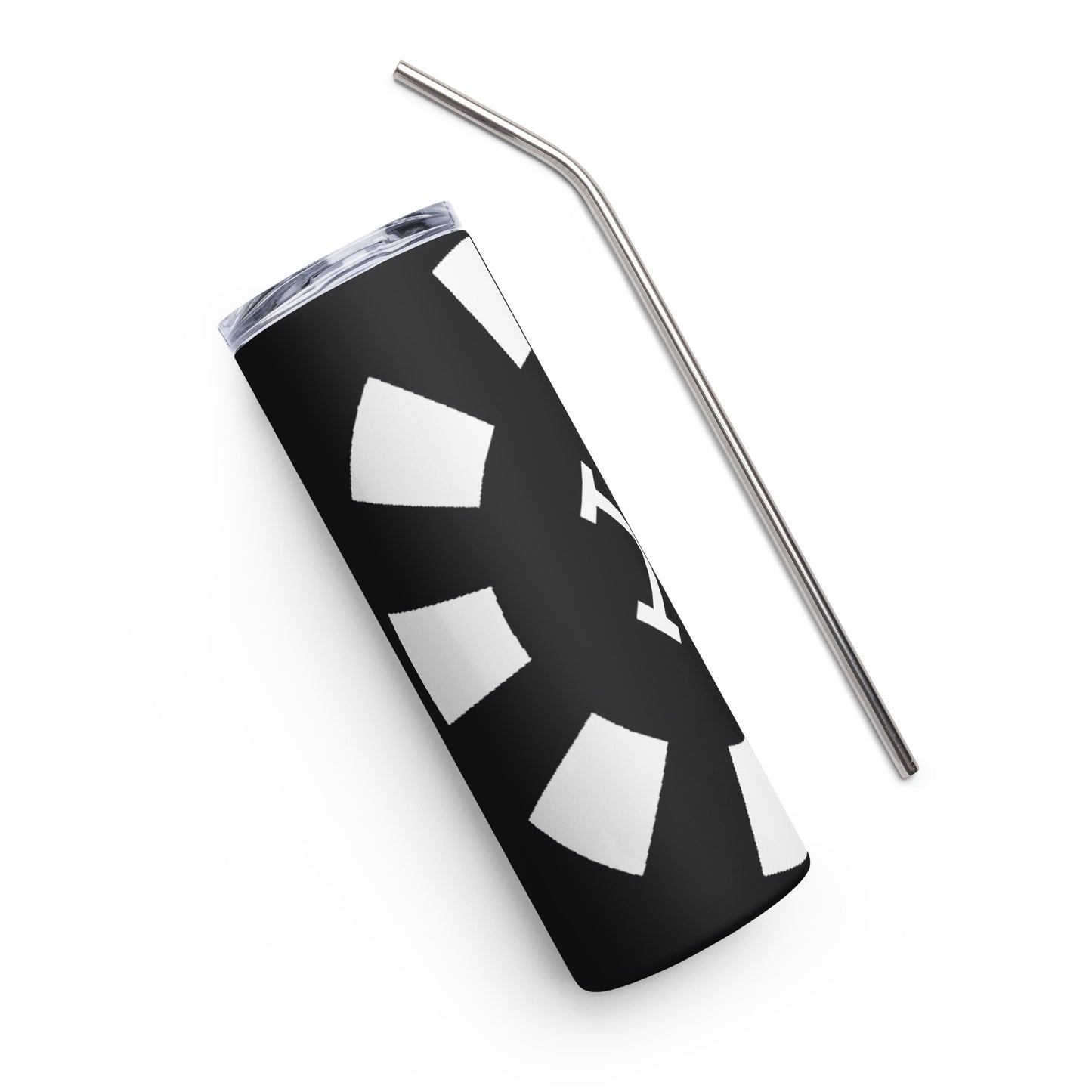 Big G White Stainless steel tumbler