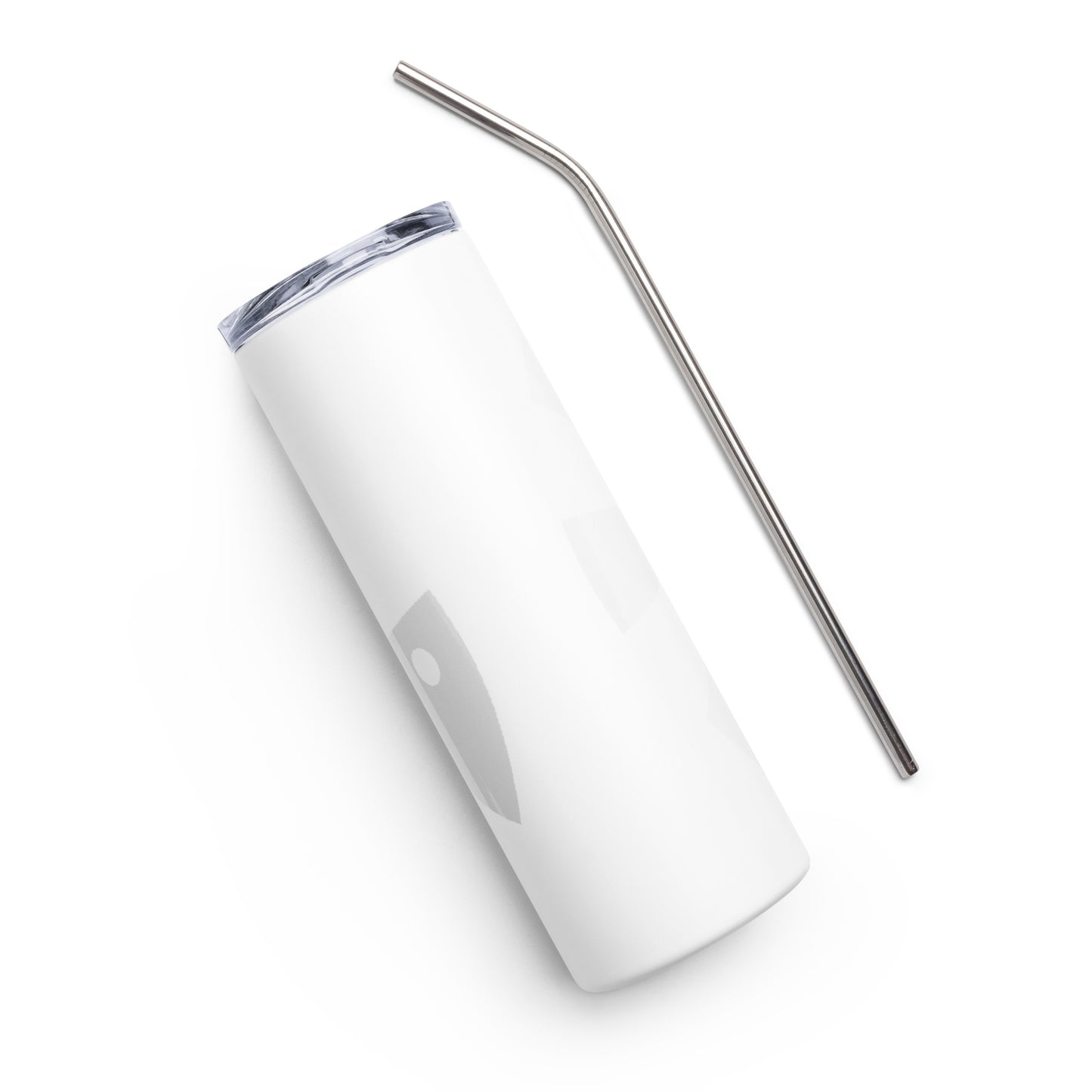 Big G White Stainless steel tumbler