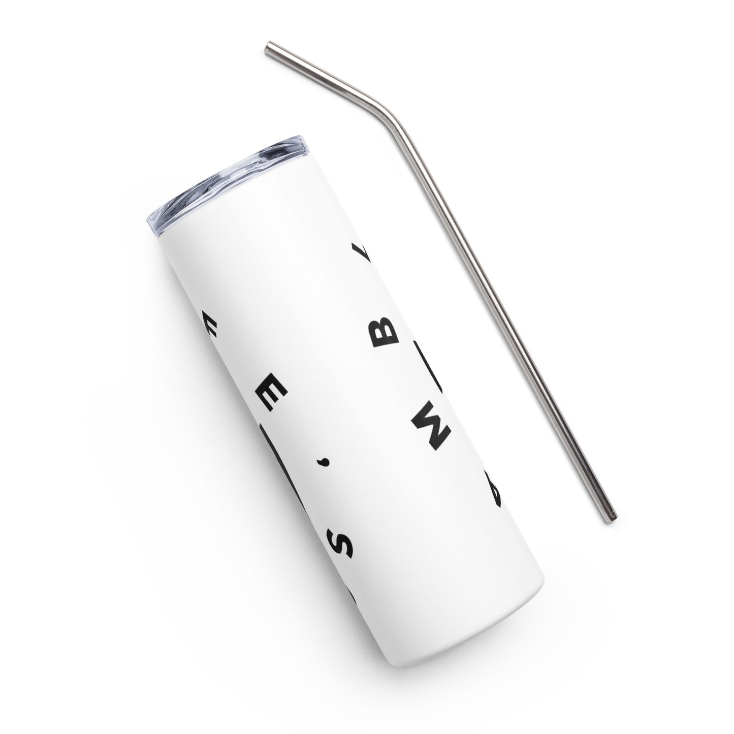 LAG Life’s A Gamble Circle Black Stainless steel tumbler