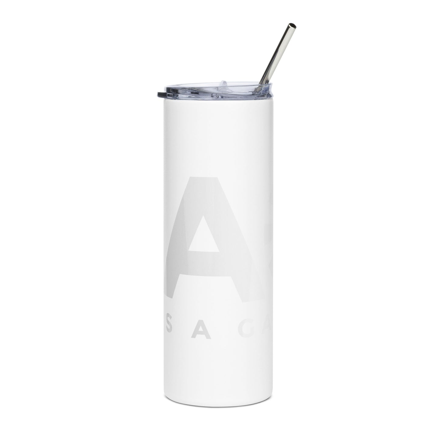 LAG Life’s A Gamble White Stainless steel tumbler
