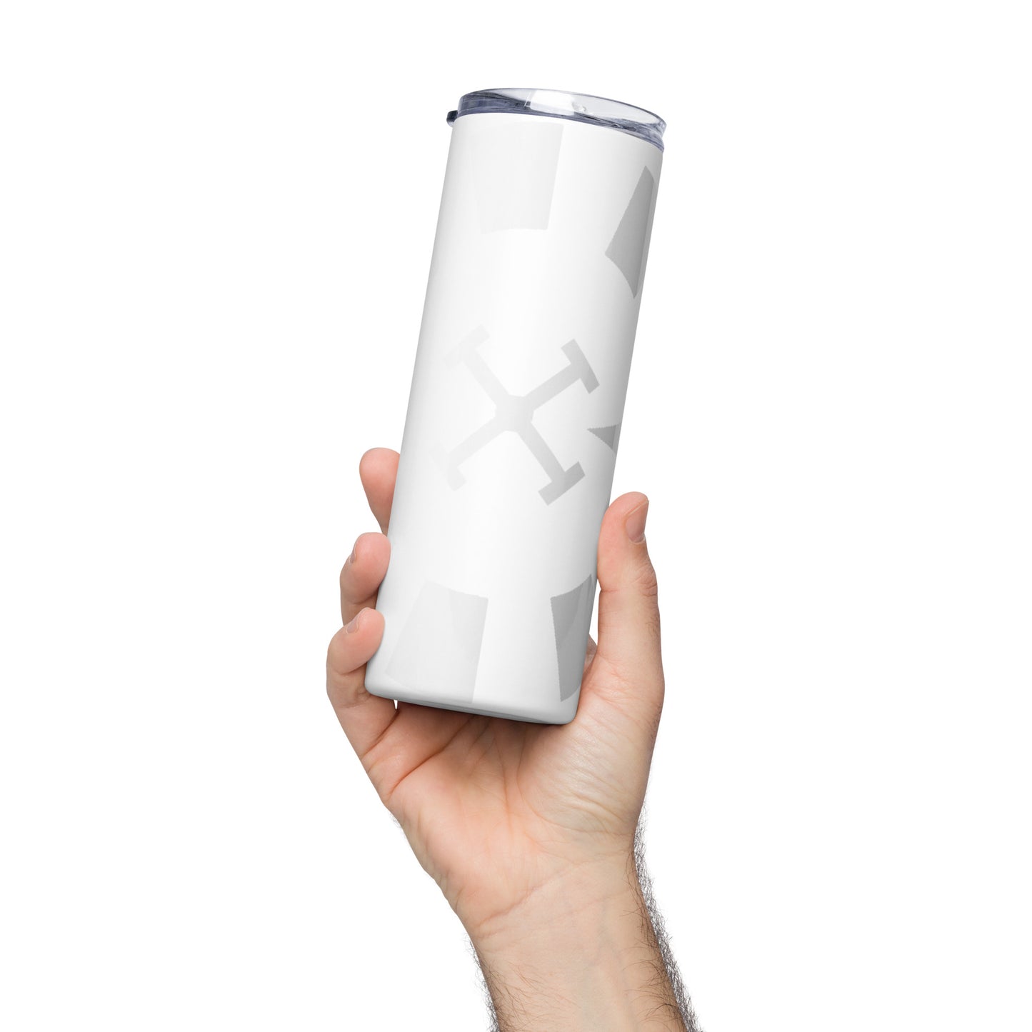 Big G White Stainless steel tumbler