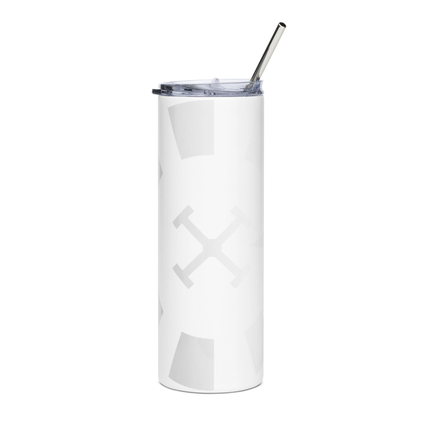 Big G White Stainless steel tumbler