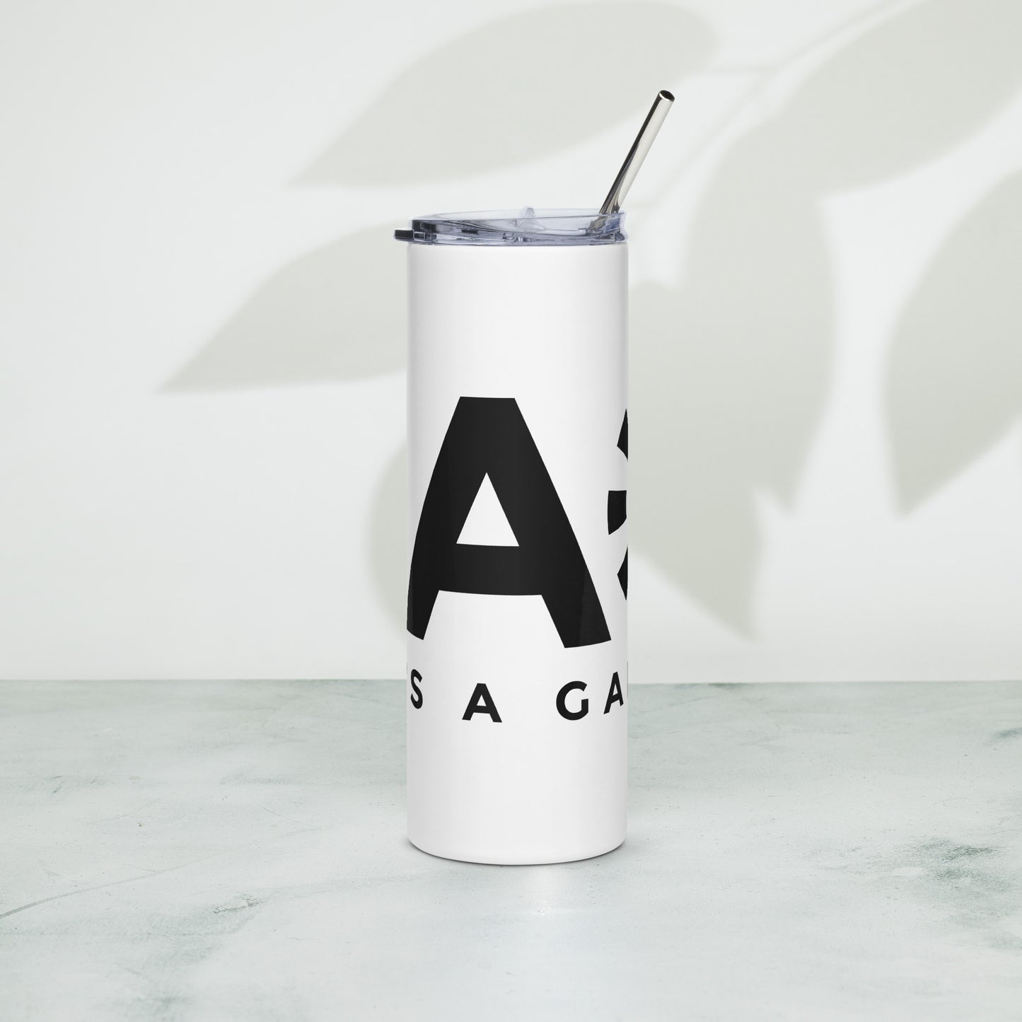 LAG Life’s A Gamble Black Stainless steel tumbler