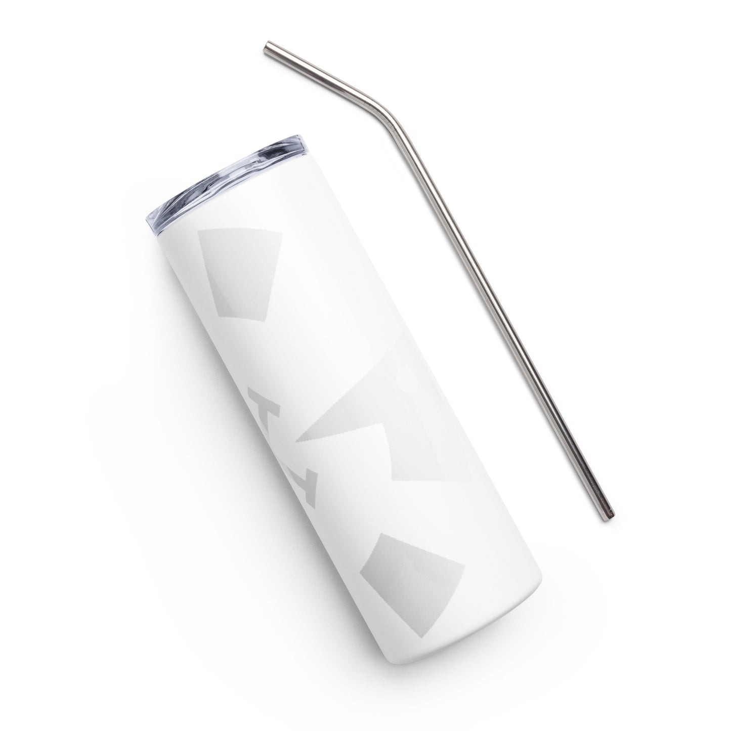 Big G White Stainless steel tumbler