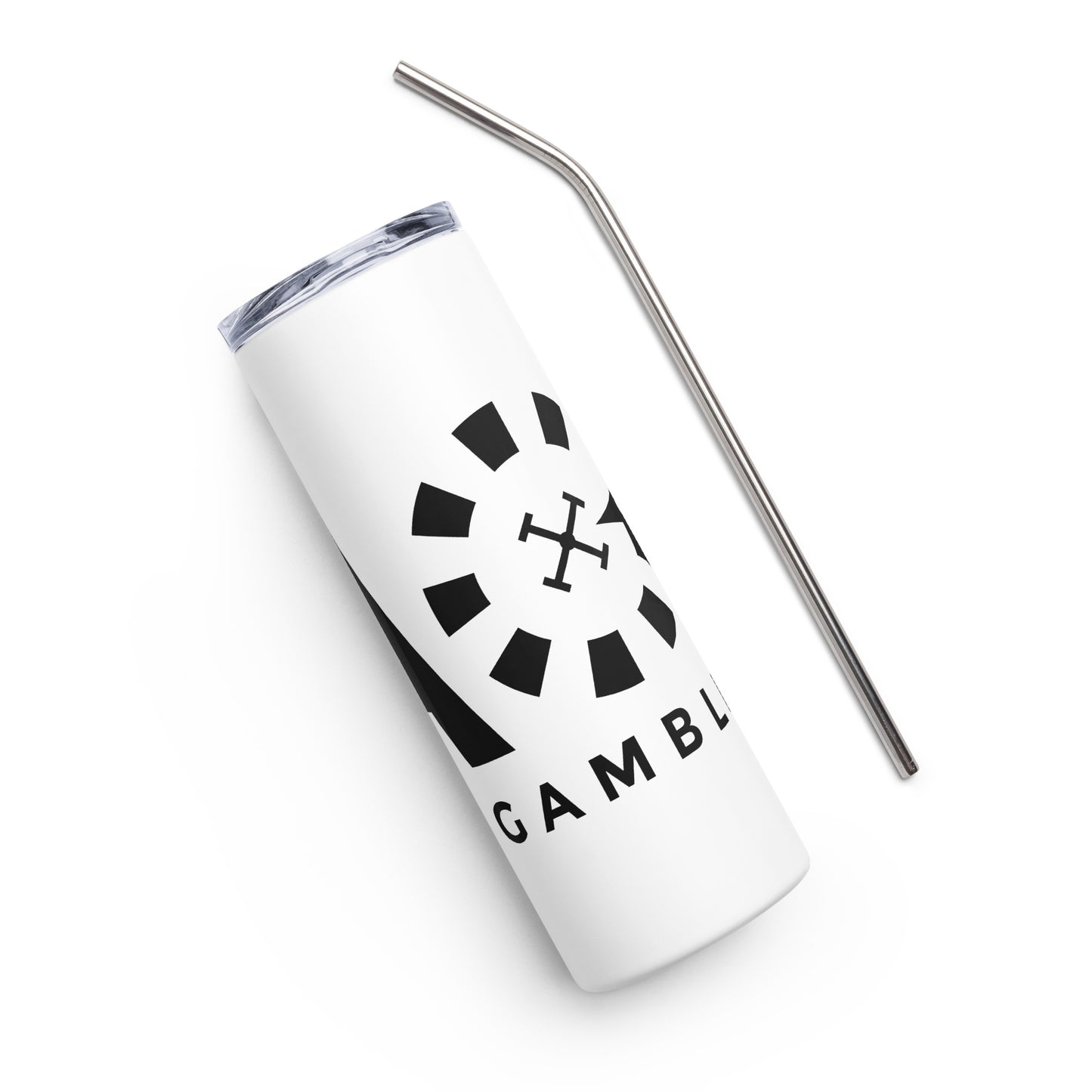 LAG Life’s A Gamble Black Stainless steel tumbler