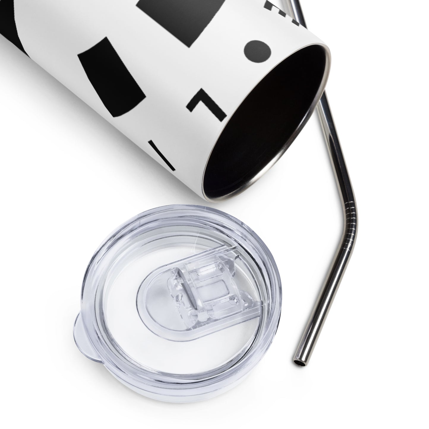 LAG Life’s A Gamble Circle Black Stainless steel tumbler