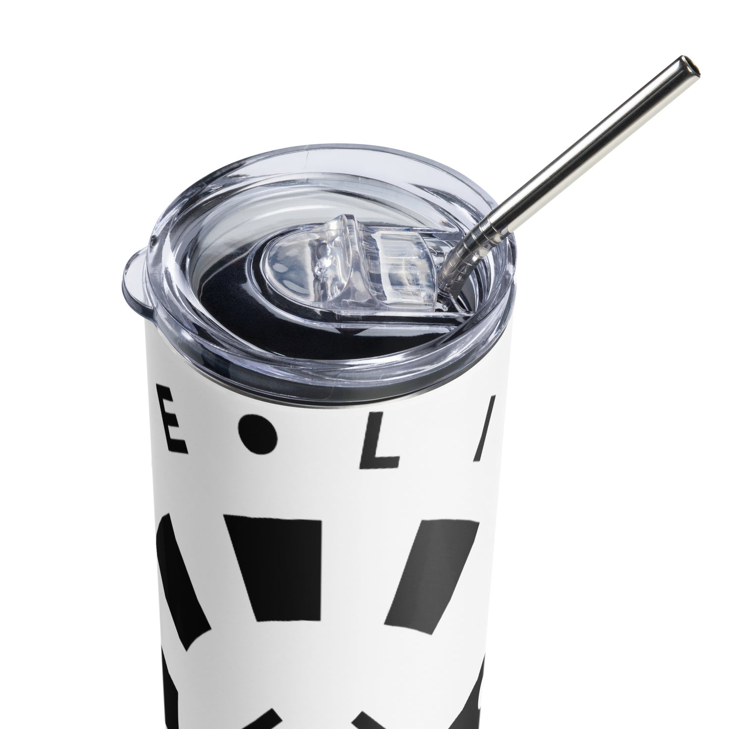 LAG Life’s A Gamble Circle Black Stainless steel tumbler