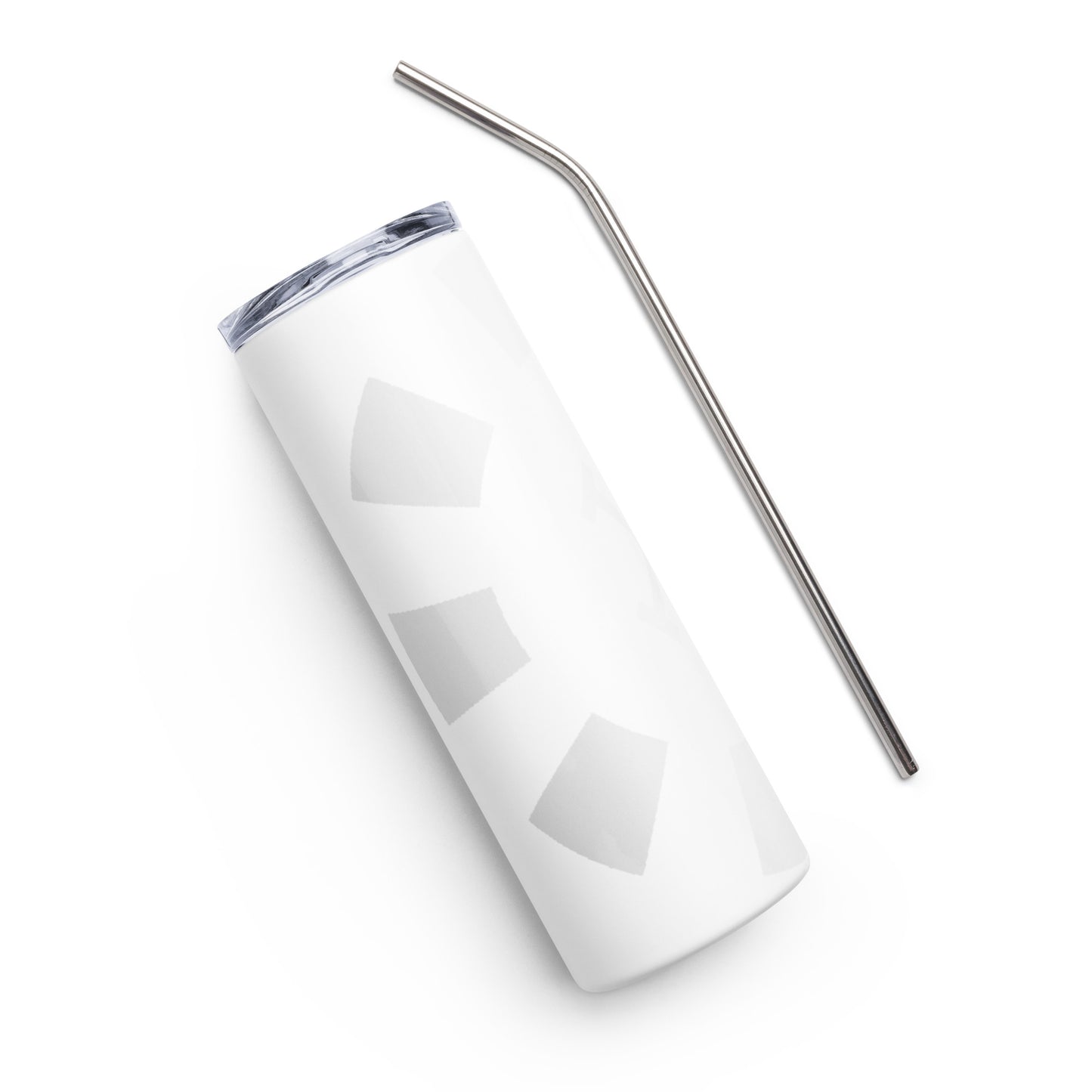 Big G White Stainless steel tumbler