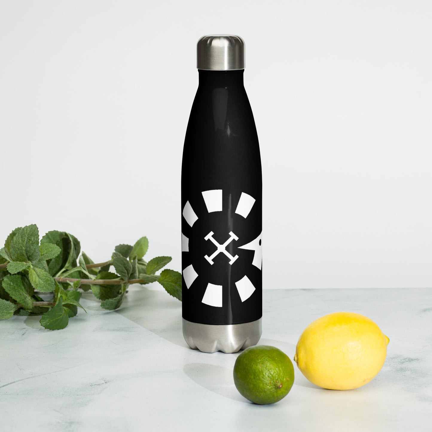 Big G White Stainless steel water bottle
