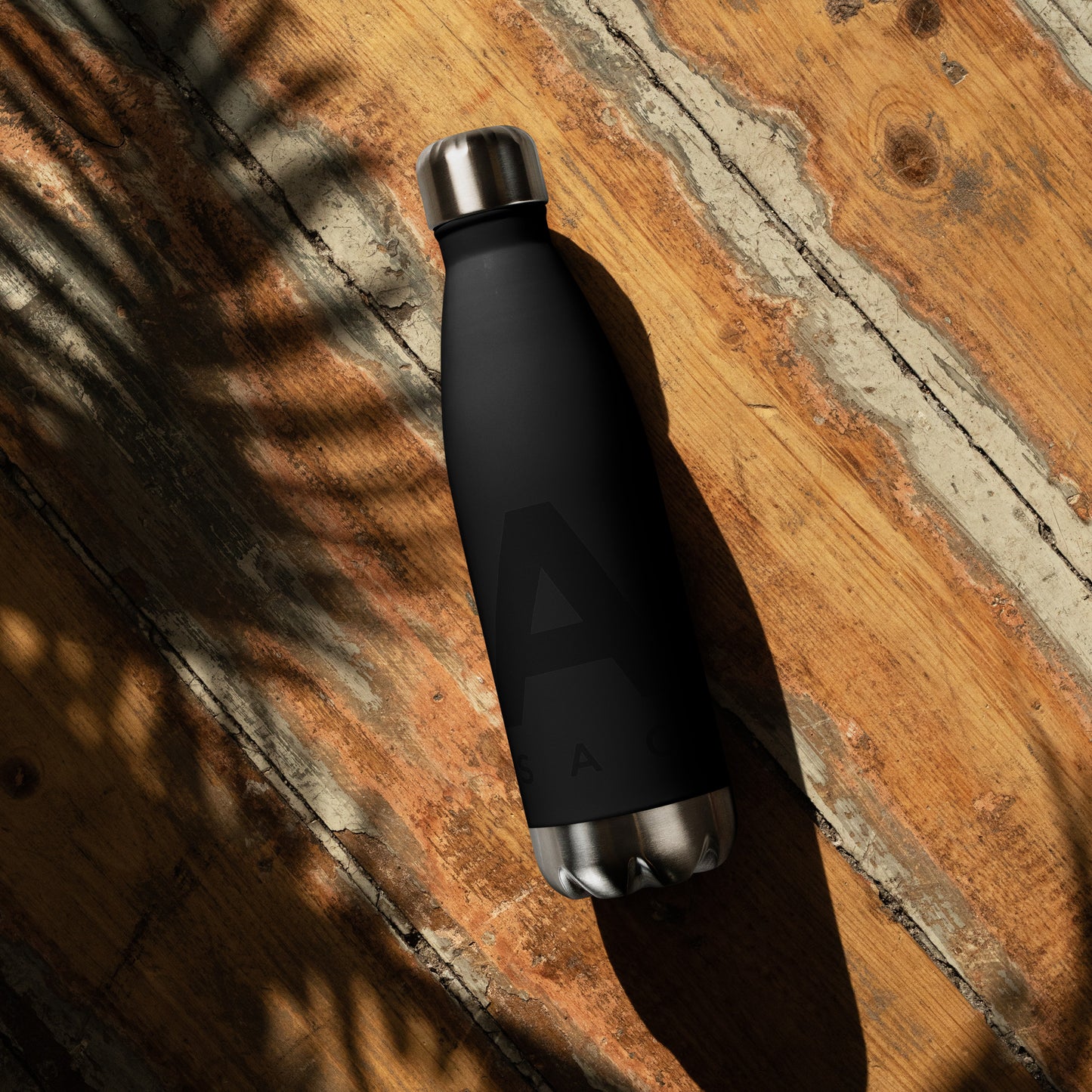 LAG Life's A Gamble Black Stainless steel water bottle