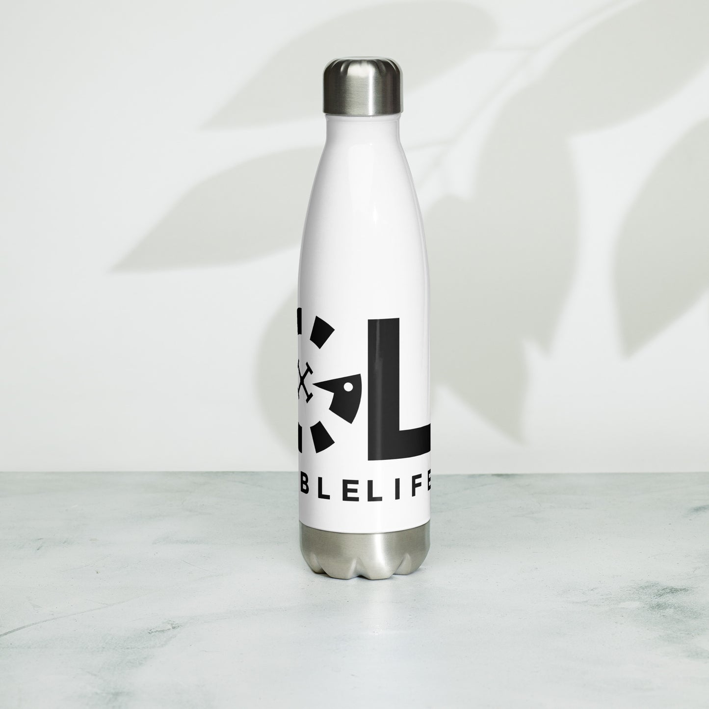 LAG Life's A Gamble Black Stainless steel water bottle