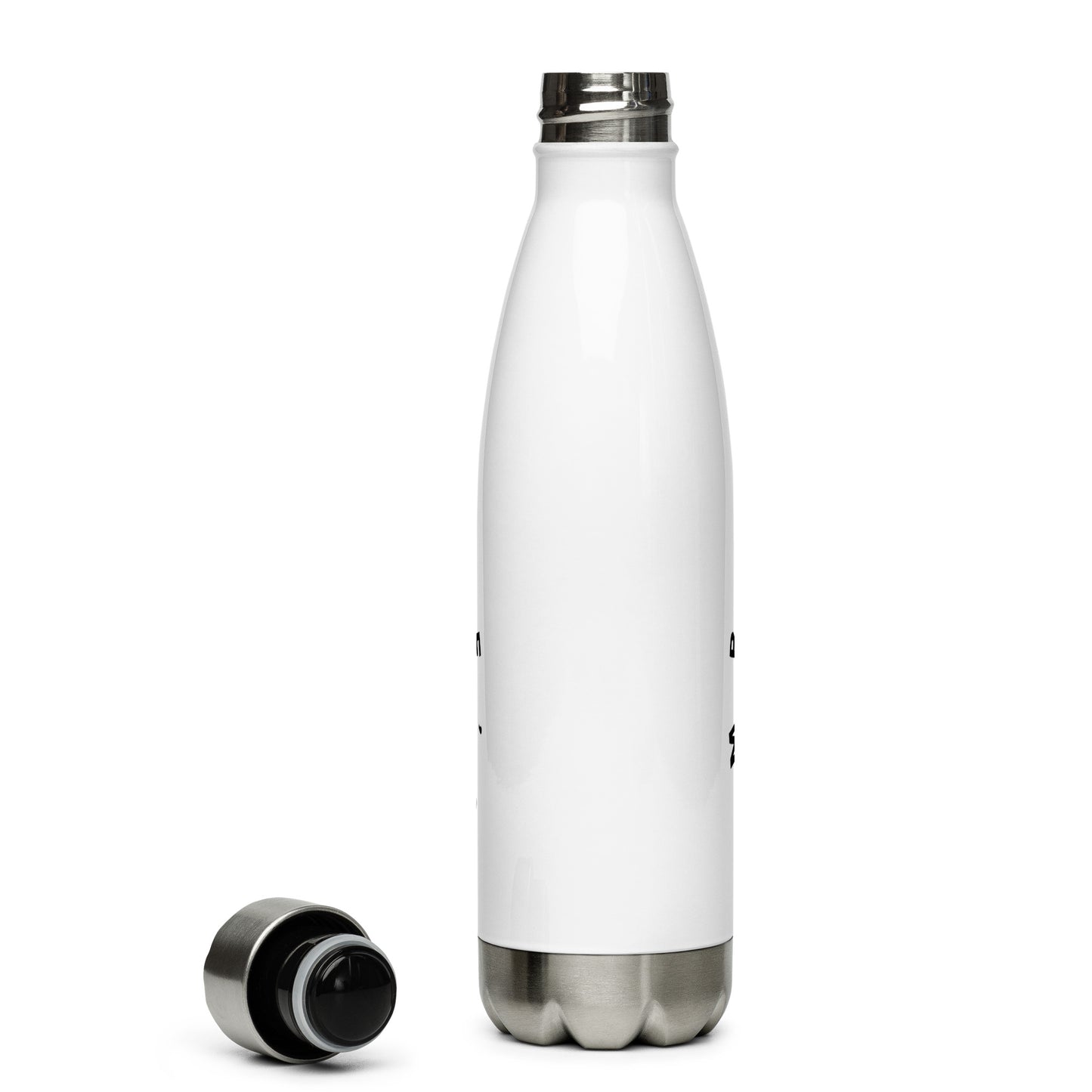 LAG Life's A Gamble Circle Black Stainless steel water bottle