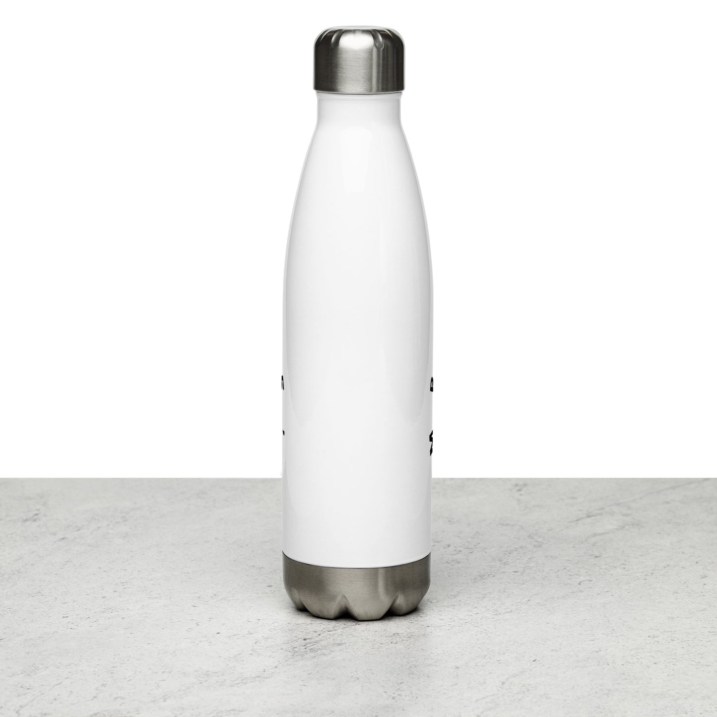 LAG Life's A Gamble Circle Black Stainless steel water bottle