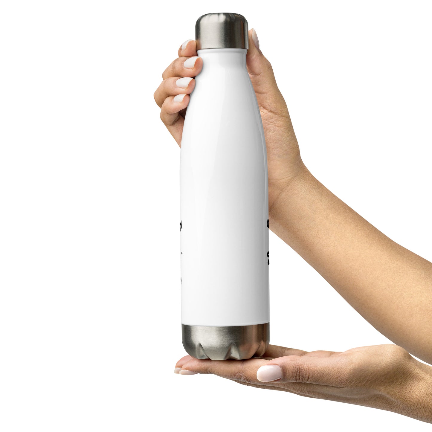 LAG Life's A Gamble Circle Black Stainless steel water bottle
