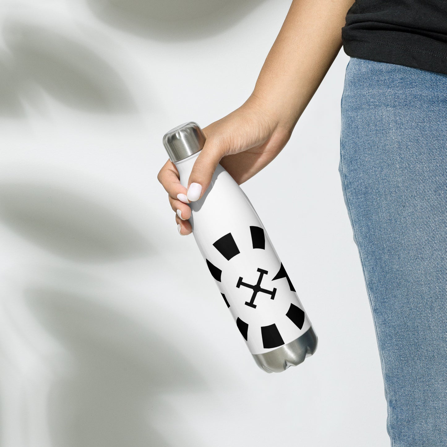 Big G Black Stainless steel water bottle