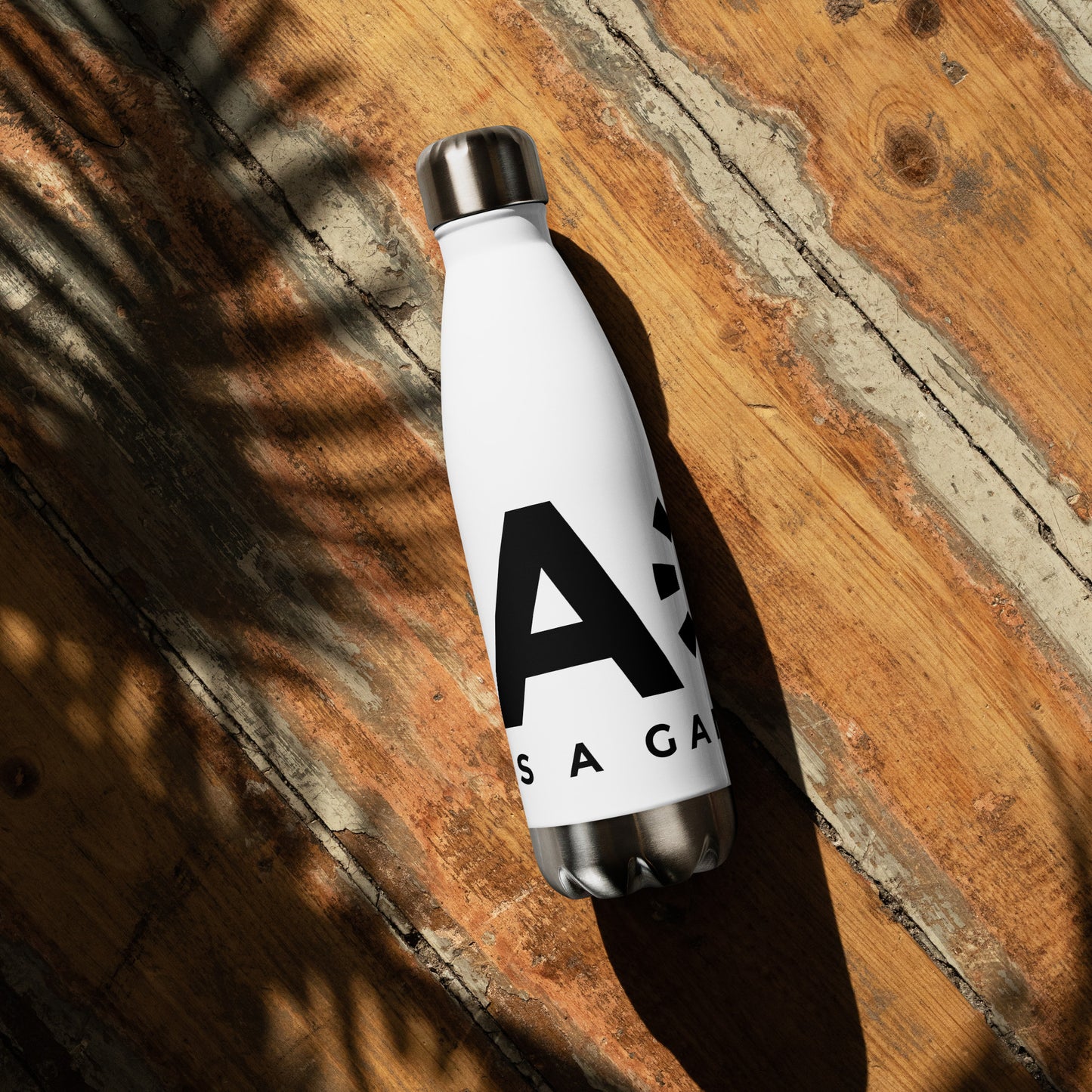 LAG Life's A Gamble Black Stainless steel water bottle
