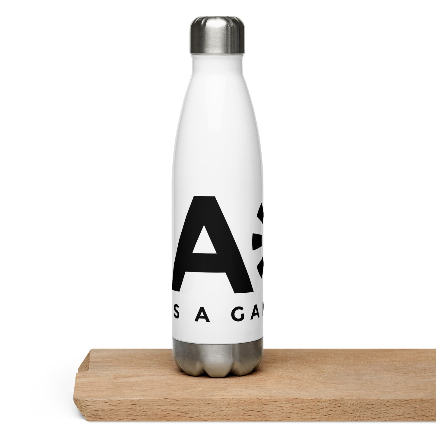LAG Life's A Gamble Black Stainless steel water bottle