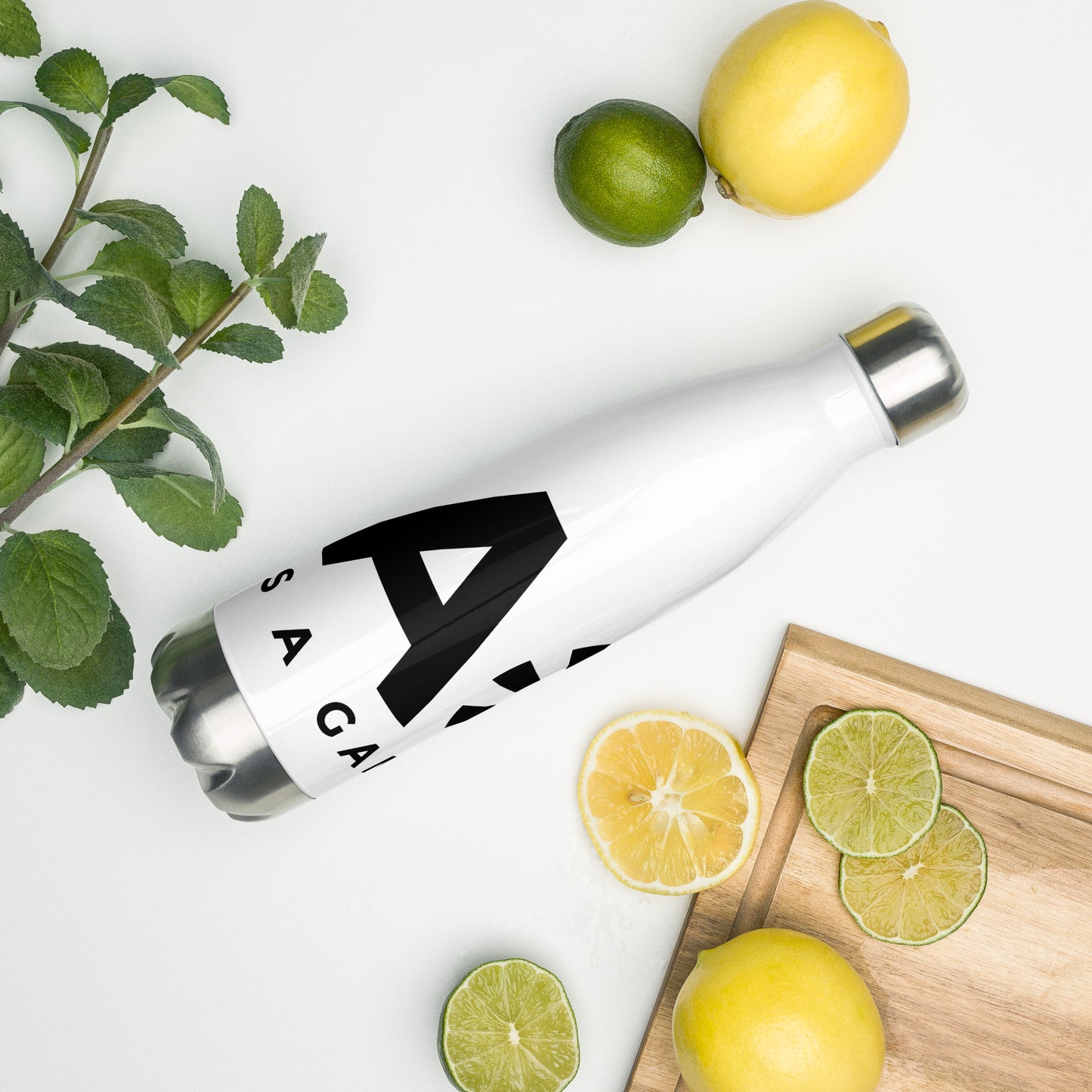 LAG Life's A Gamble Black Stainless steel water bottle